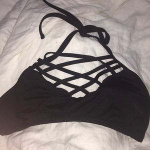 Strappy bathing suit top